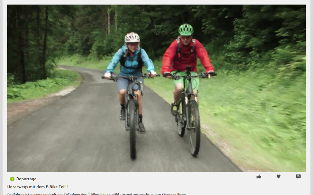 Unterwegs mit dem E-MTB im Salzburger Land Teil 1