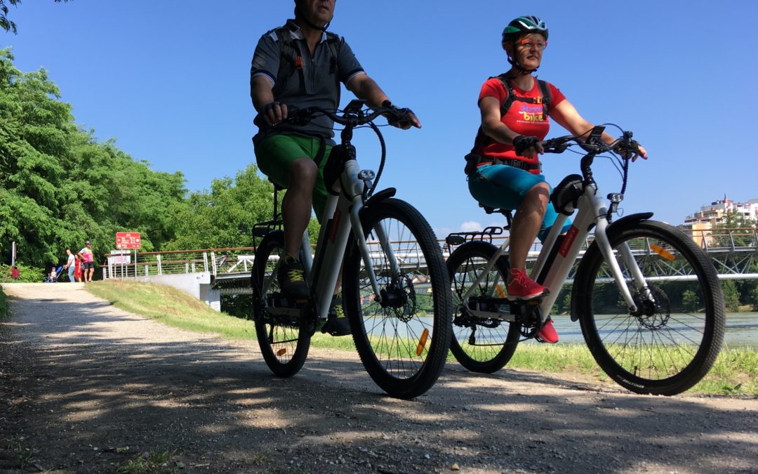 Unterwegs mit dem E-bike in Slowenien