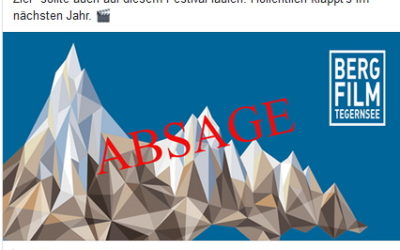 Filmfestivals abgesagt